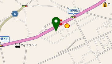 WASHハウス 志布志店の地図画像