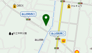 WASHハウス 東油山店の地図画像