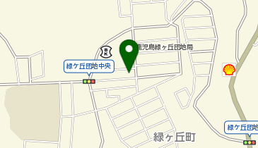 WASHハウス 緑ケ丘店の地図画像