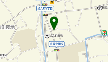 WASHハウス 野方店の地図画像