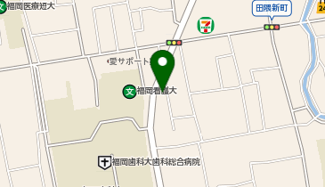 WASHハウス 田隈店の地図画像