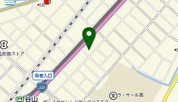 WASHハウス 小松原店の地図画像