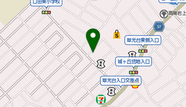 WASHハウス 広島口田店の地図画像