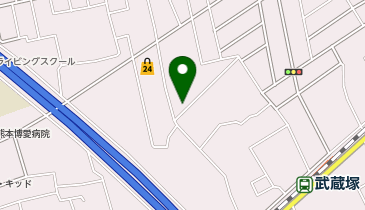 WASHハウス ゆめマート武蔵ケ丘店の地図画像
