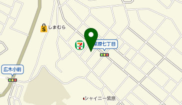 WASHハウス 紫原7丁目店の地図画像