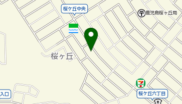 WASHハウス 桜ケ丘店の地図画像