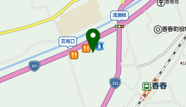 WASHハウス 田川香春店の地図画像