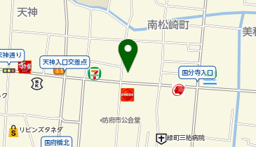 WASHハウス 防府南松崎店の地図画像