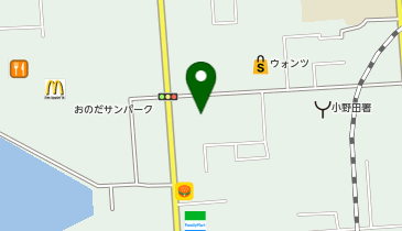 WASHハウス 山陽小野田高栄店の地図画像