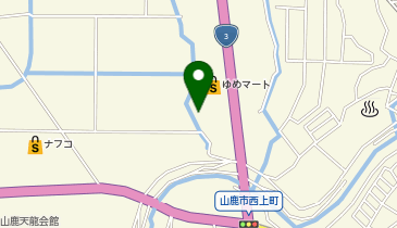 WASHハウス ゆめマート山鹿店の地図画像
