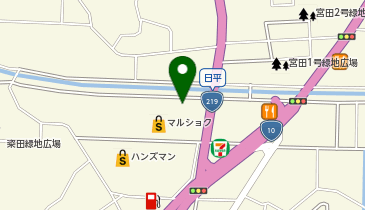 WASHハウス 宮崎新名爪店の地図画像