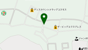WASHハウス ザ・ビッグ粕屋店の地図画像