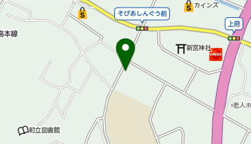 WASHハウス 新宮上府店の地図画像