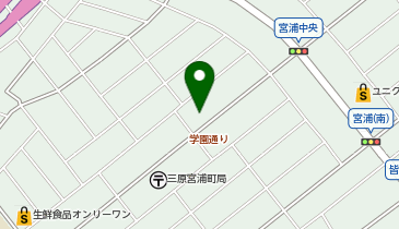 WASHハウス 三原宮浦店の地図画像