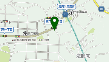 WASHハウス 東門司店の地図画像