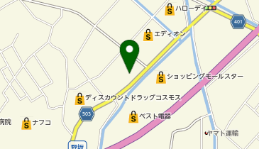 WASHハウス 宗像光岡店の地図画像