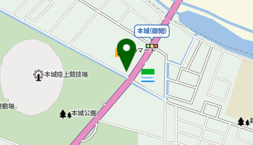 WASHハウス フレッシュ8本城店の地図画像