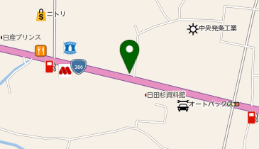 WASHハウス 日田友田店の地図画像