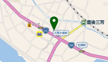 WASHハウス 日田下井手店の地図画像