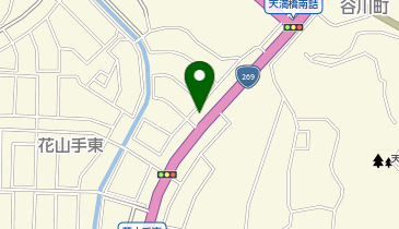 WASHハウス 花山手店の地図画像