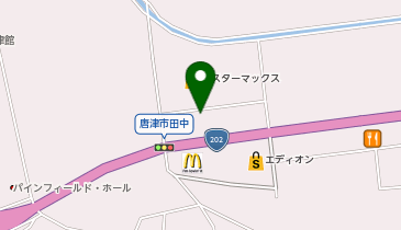 WASHハウス 唐津鏡店の地図画像