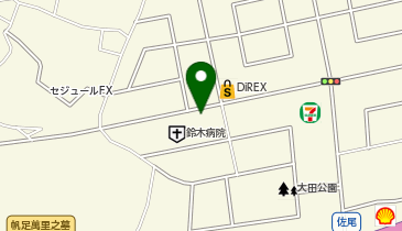 WASHハウス 日出赤山店の地図画像