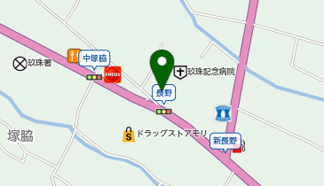 WASHハウス 玖珠塚脇店の地図画像