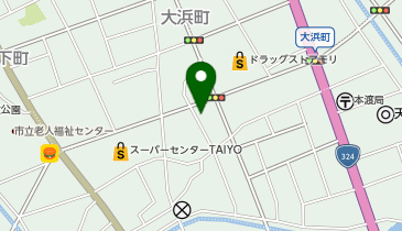 WASHハウス 天草大浜店の地図画像