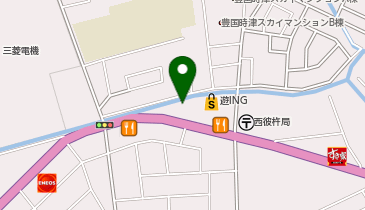 WASHハウス 時津浜田郷店の地図画像