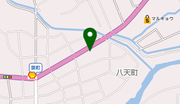 WASHハウス 諫早八天店の地図画像