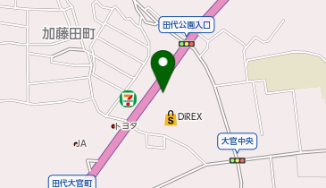 WASHハウス 鳥栖田代大官町店の地図画像
