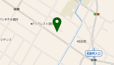 WASHハウス 国分中央店の地図画像