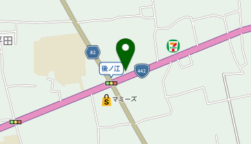 WASHハウス 八女後ノ江店の地図画像