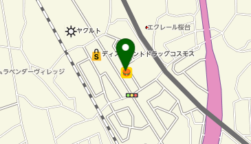 WASHハウス 永岡店の地図画像