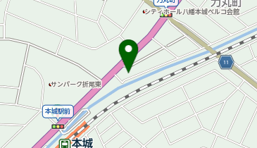 WASHハウス 八幡力丸店の地図画像