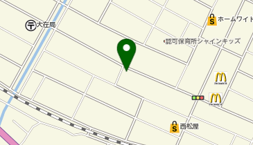 WASHハウス 大在店の地図画像