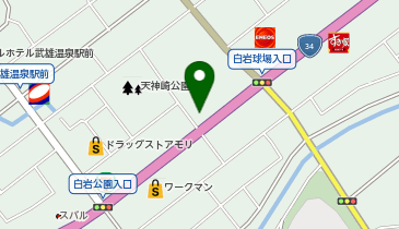 WASHハウス 武雄昭和店の地図画像