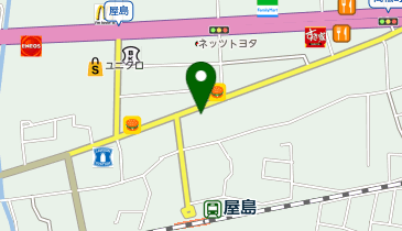 WASHハウス 高松屋島店の地図画像