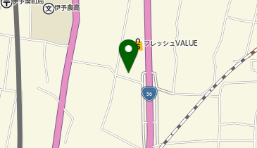 WASHハウス フレッシュバリュー伊予店の地図画像