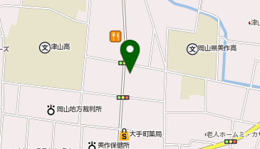 WASHハウス 津山椿高下店の地図画像