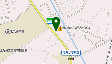 WASHハウス 小倉志井店の地図画像