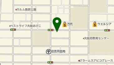 WASHハウス 大阪住吉苅田店の地図画像