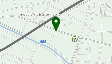 WASHハウス 新宮下府店の地図画像