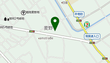 WASHハウス 福岡麦野店の地図画像