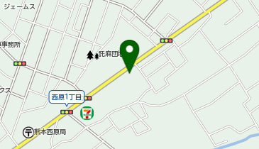 WASHハウス 八反田店の地図画像