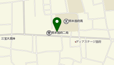 WASHハウス 熊本国府二丁目店の地図画像