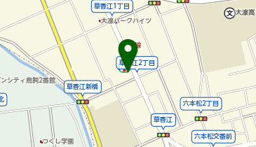 WASHハウス 福岡草香江店の地図画像