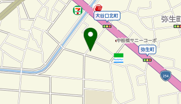 WASHハウス 板橋大谷口店の地図画像