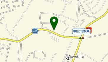 WASHハウス 寒田店の地図画像