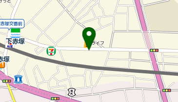 WASHハウス 赤塚1丁目店の地図画像